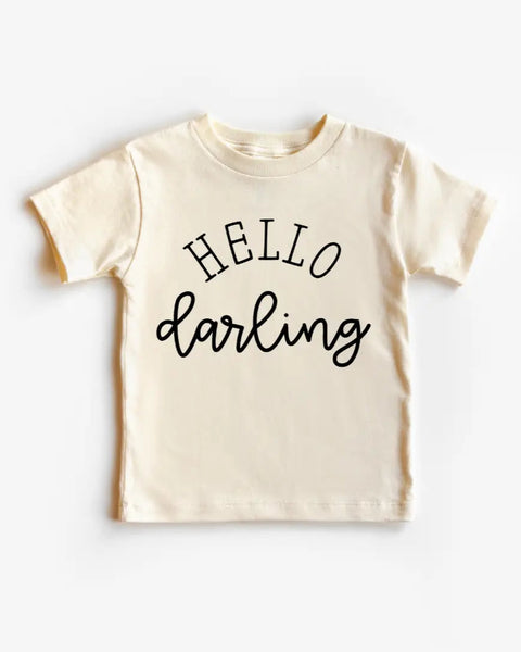Cotton Bodysuit or Tee | Hello Darling - PREORDER