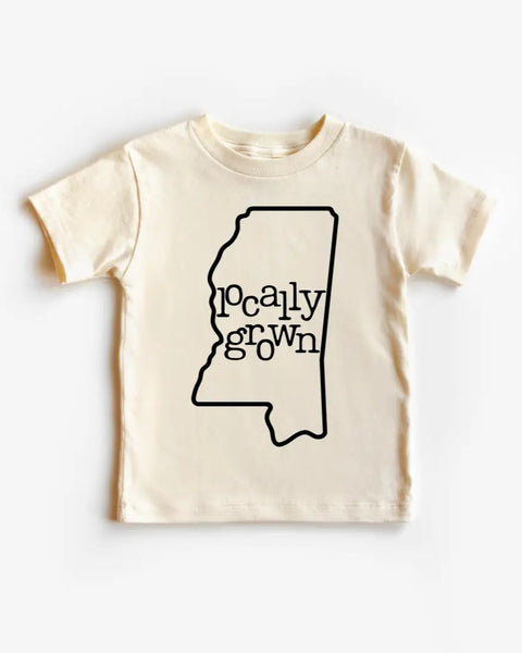 Locally Grown Cotton Bodysuit or Tee | Mississippi - PREORDER