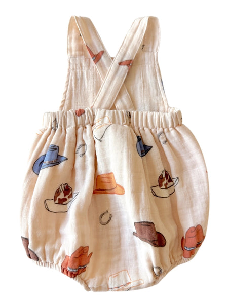 Sunsuit Romper | Retro Cowboy - PREORDER