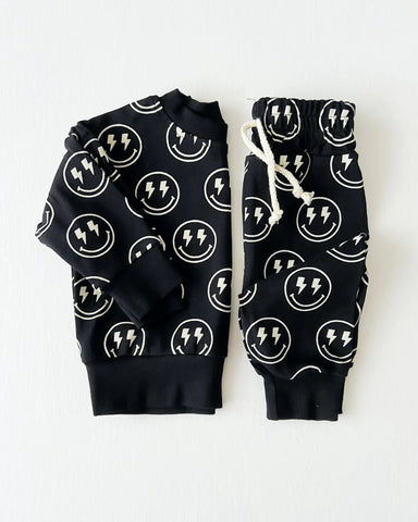 Top & Pants Set | Electric Smiley - PREORDER