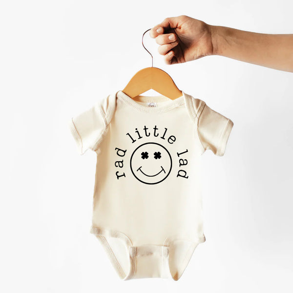 Cotton Bodysuit or Tee | Rad Little Lad  - PREORDER