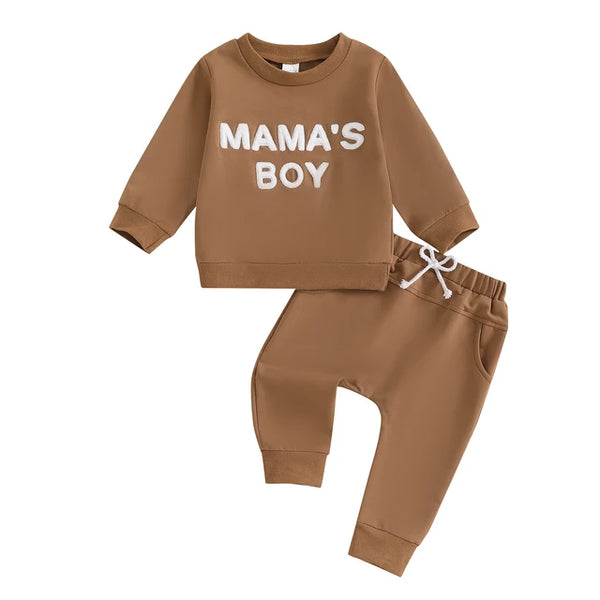 Mamas Boy Jogger Outfits (4 Colors) - PREORDER