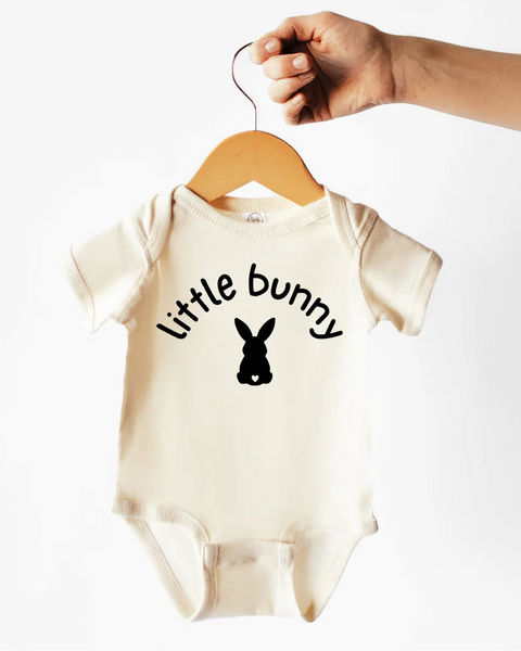 Cotton Bodysuit or Tee | Little Bunny  - PREORDER