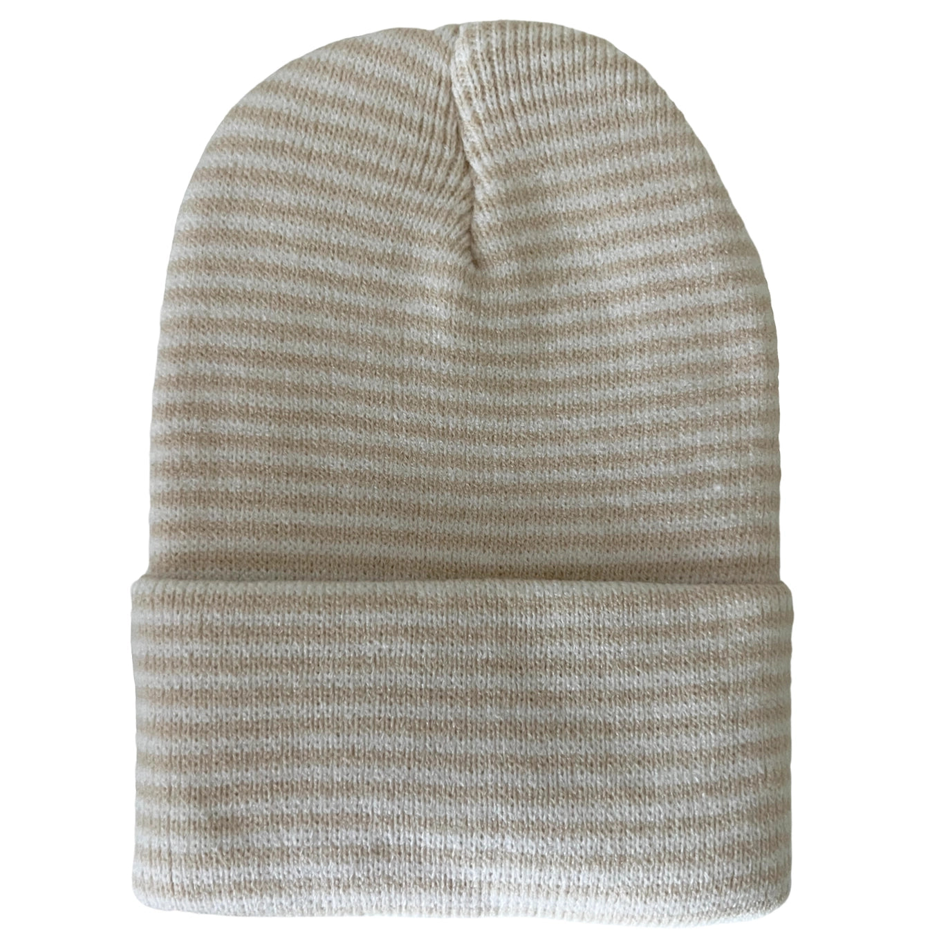 Baby's First Hat | Sand/White Stripe - PREORDER