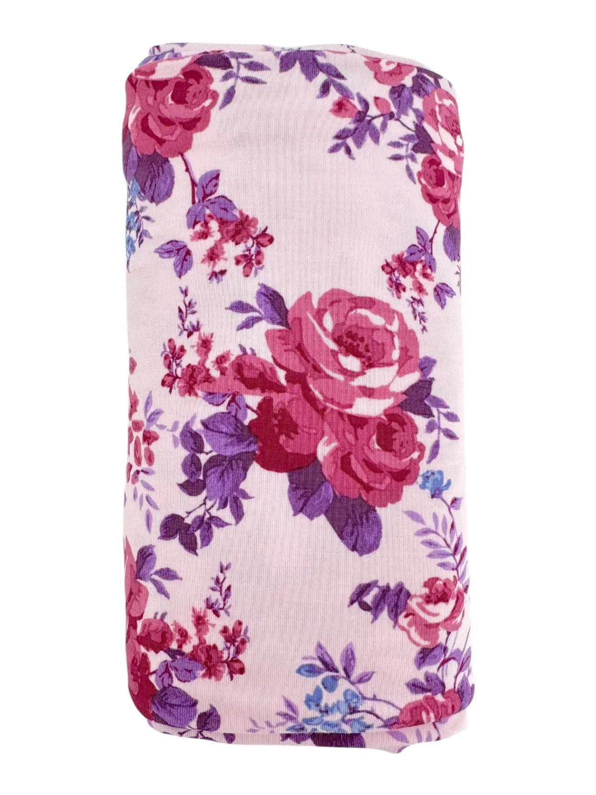 Stretch Swaddle Blanket | Violet Rose - PREORDER