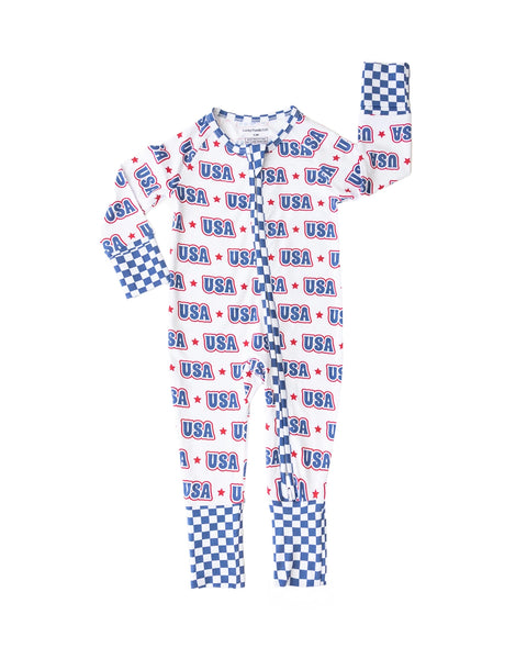 Bamboo Zip Romper | USA - PREORDER