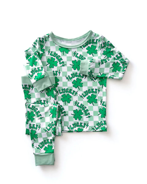 Bamboo Top & Pants Set | Lucky Shamrock - PREORDER