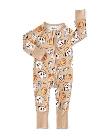 Bamboo Zip Romper | Cool Catch - PREORDER