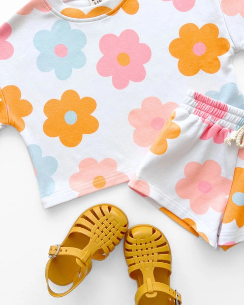 Top & Shorts Set | Daisy Pop - PREORDER
