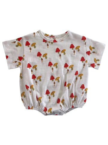 Bubble Romper | Mushroom - PREORDER
