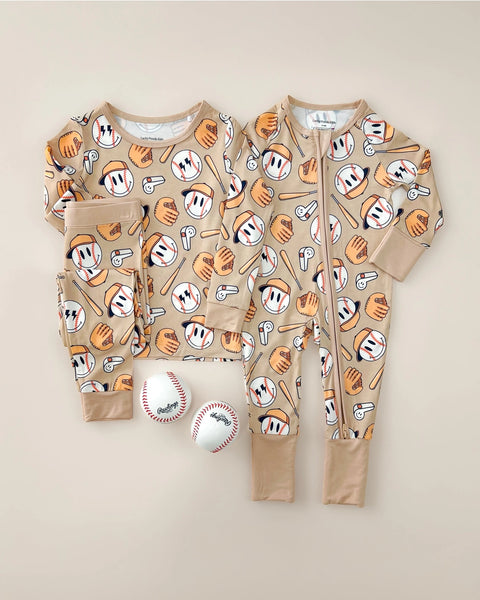 Bamboo Zip Romper | Cool Catch - PREORDER