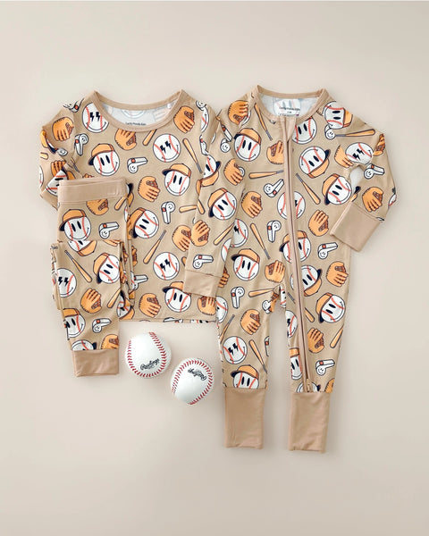 Bamboo Zip Romper | Cool Catch - PREORDER