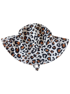 Wide Brim Sunhat | Leopard - PREORDER