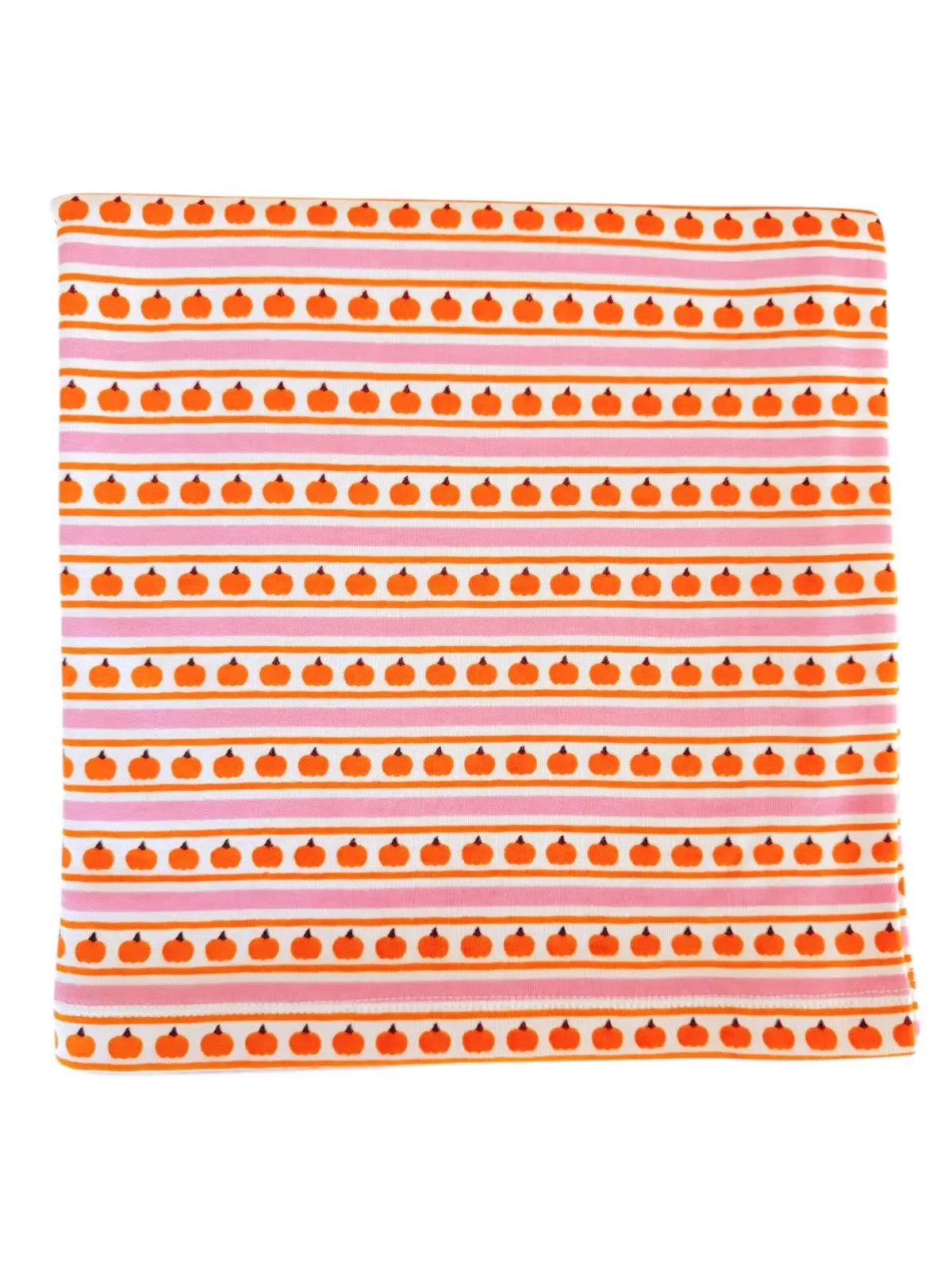 Swaddle | Pink Pumpkin Stripe - PREORDER