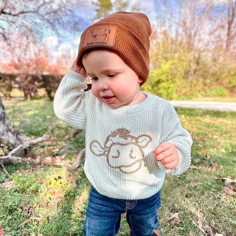 MOOOdy Knit Sweaters (2 Colors) - PREORDER