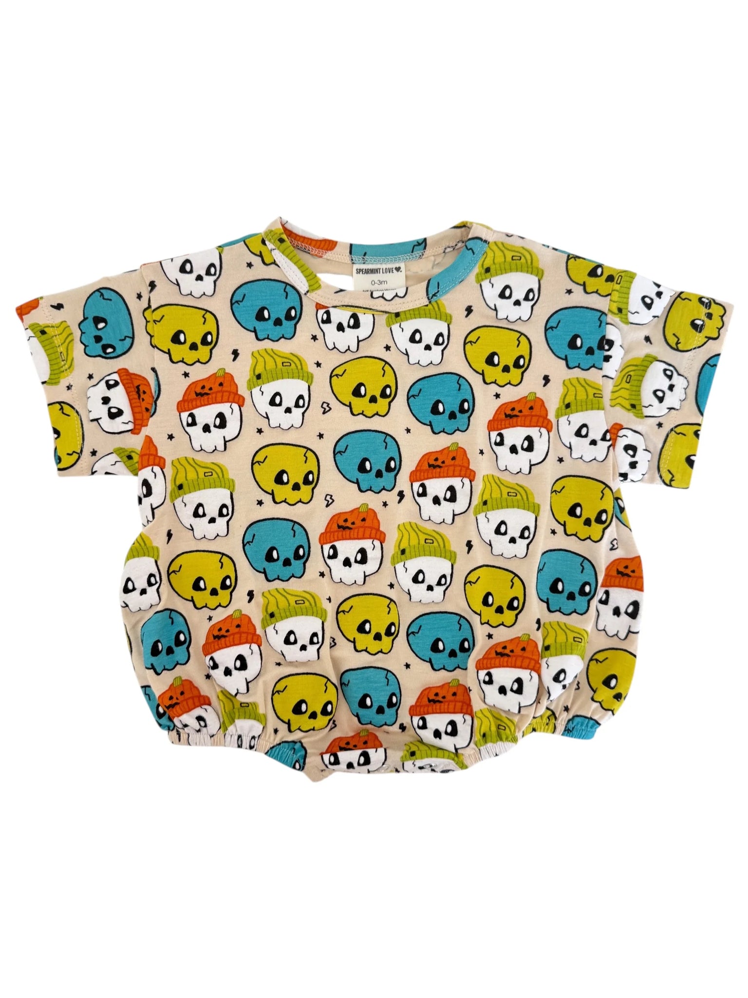 T-Shirt Bubble Romper | Skelli Boys - PREORDER