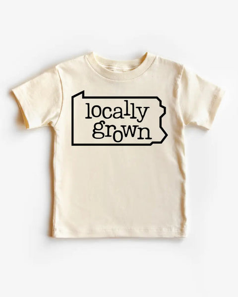 Locally Grown Cotton Bodysuit or Tee | Pennsylvania - PREORDER