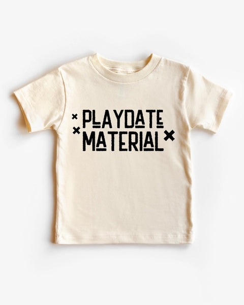 Cotton Bodysuit or Tee | Playdate Coordinator/Material - PREORDER