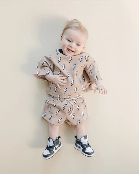 Top & Shorts Set | Lightning Bolts - PREORDER
