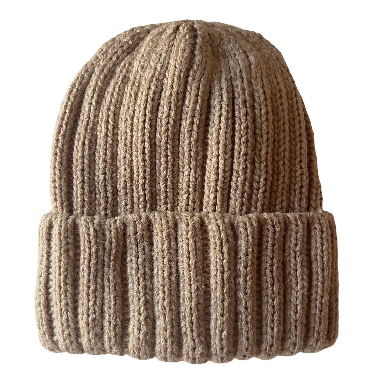 Chunky Knit Hat | Taupe - PREORDER