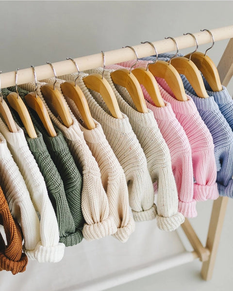 Chunky Knit Sweater | Vanilla - PREORDER