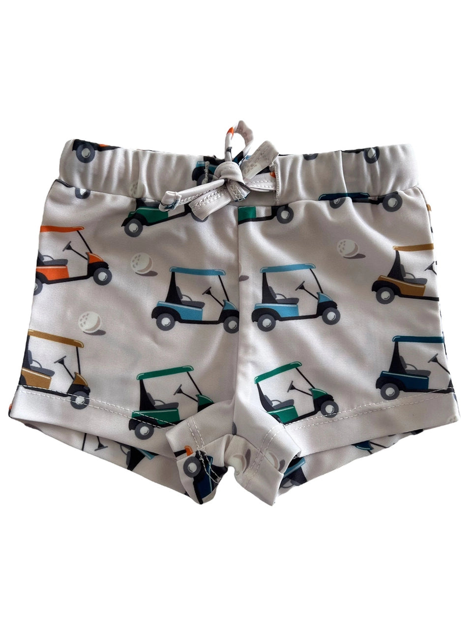 Swim Shorts | White Golf Cart - PREORDER