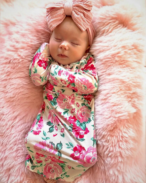 Kimono Gown | Pink Splendor - PREORDER