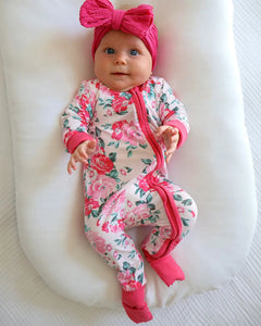 Zip Romper | Pink Splendor - PREORDER