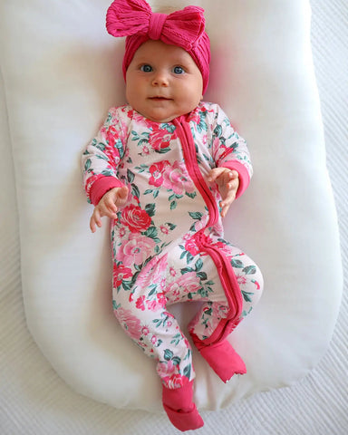 Zip Romper | Pink Splendor - PREORDER