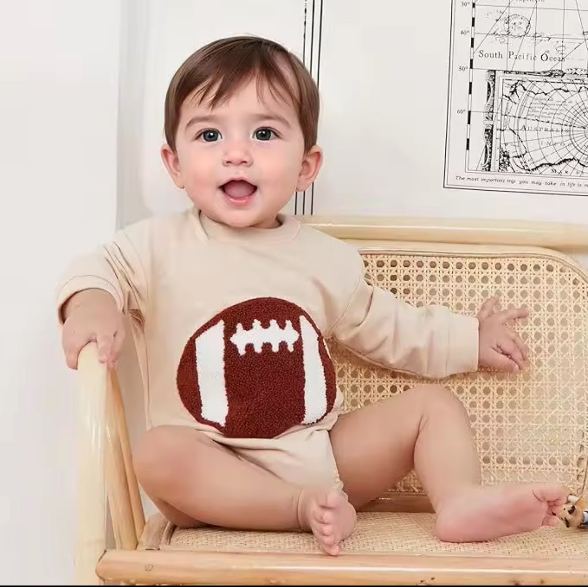 Football Romper - PREORDER