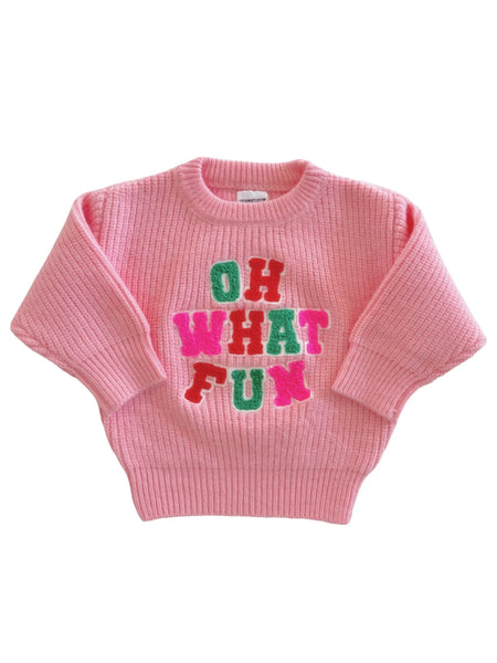 MINI Knit Sweater | Oh What Fun - PREORDER