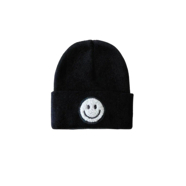 Smiley Beanie | Black - PREORDER