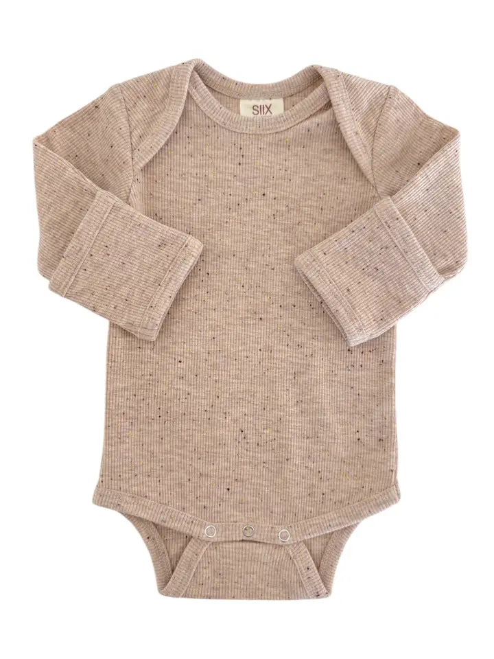 Long Sleeve Bodysuit | Tan - PREORDER