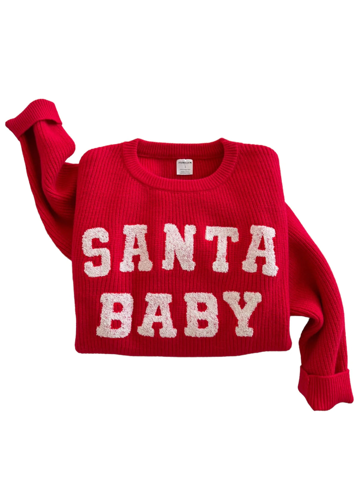 MAMA Knit Sweater | Santa Baby - PREORDER