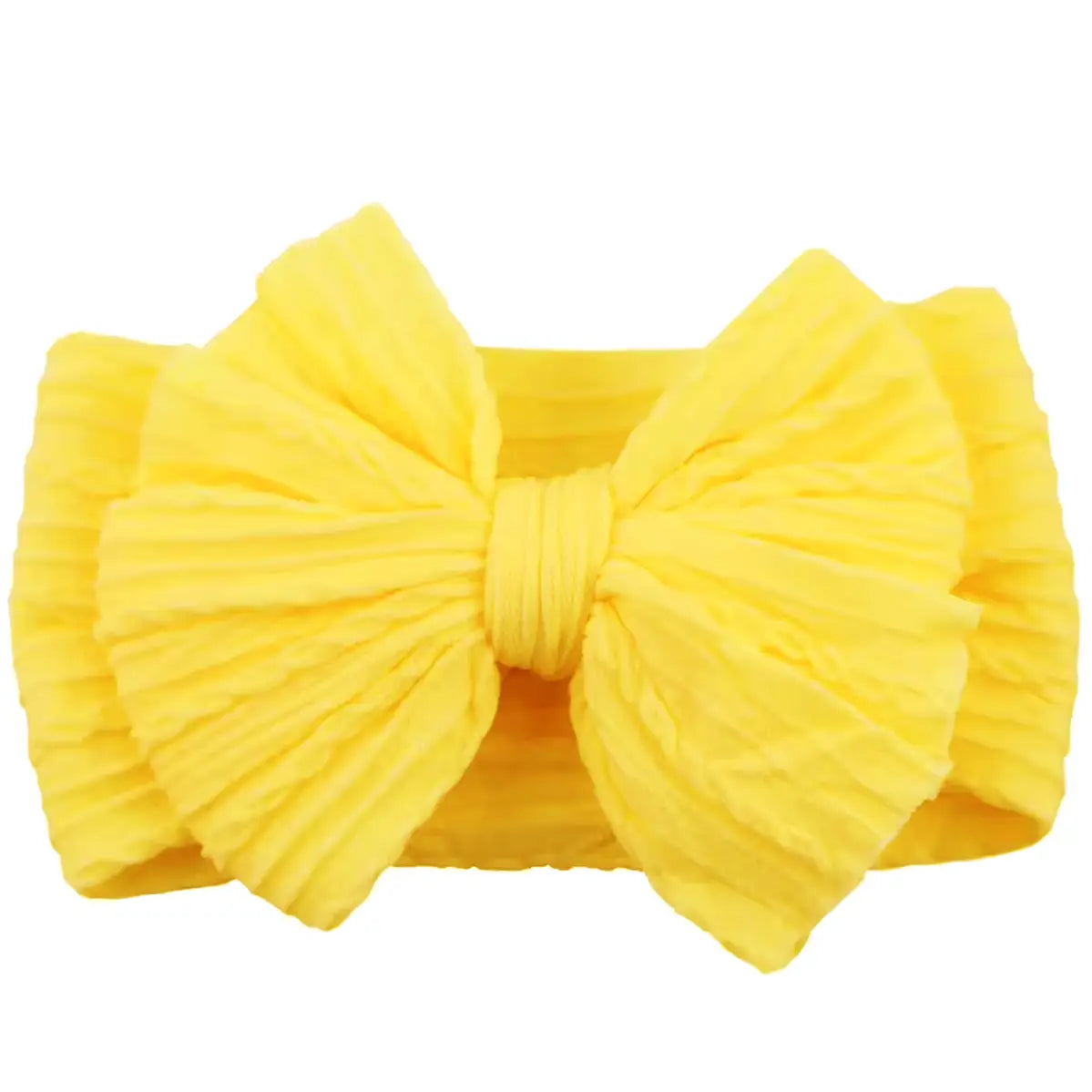 Cable Bow | Lemon Yellow - PREORDER