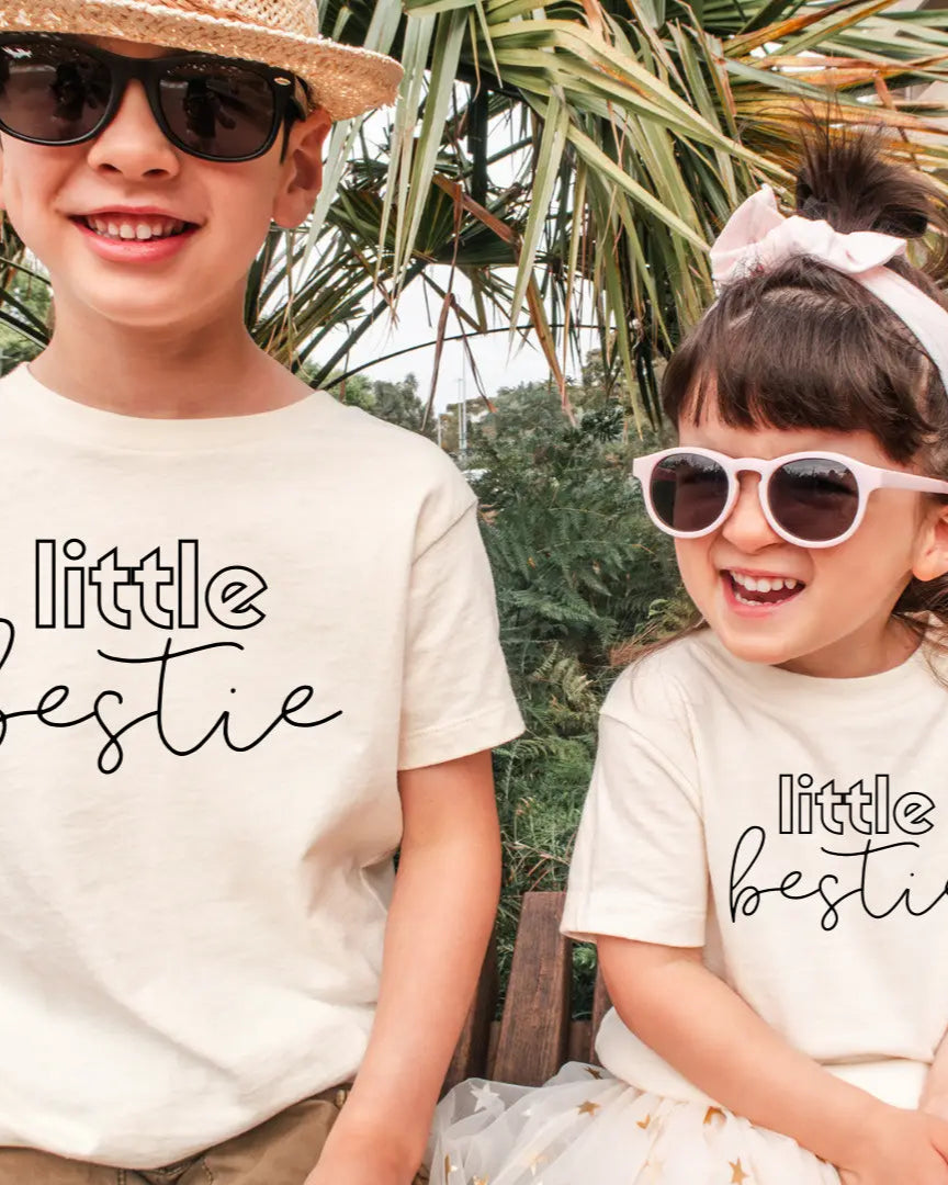 Cotton Bodysuit or Tee | Little Bestie - PREORDER