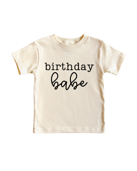 Cotton Bodysuit or Tee | Birthday Babe - PREORDER