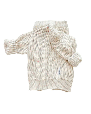 Chunky Knit Sweater | Confetti - PREORDER