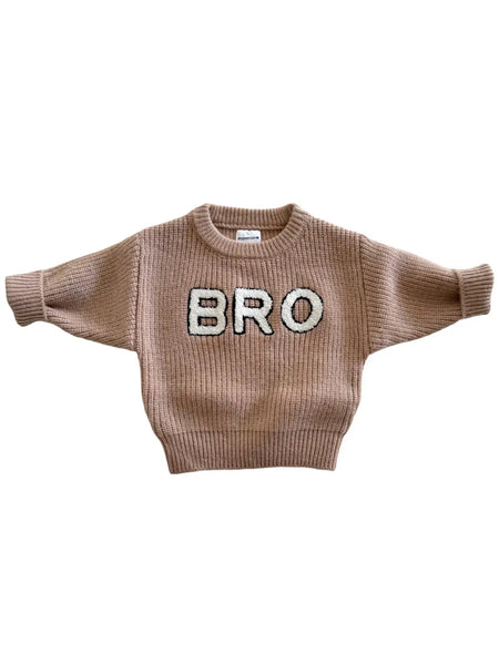 Bro Knit Sweater | Clay - PREORDER