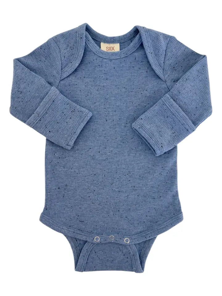 Long Sleeve Bodysuit | Blue - PREORDER