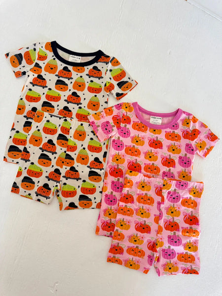 Top & Shorts Set | Pumpkin Buds - PREORDER