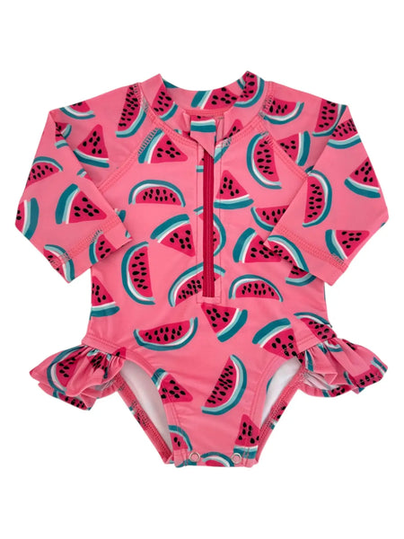 Skipper Rashguard Swimsuit | Watermelons - PREORDER