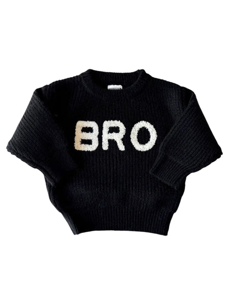 Bro Knit Sweater | Obsidian - PREORDER