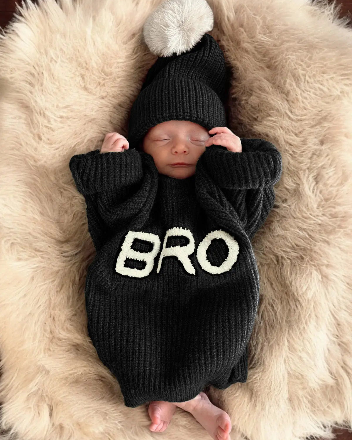 Bro Knit Sweater | Obsidian - PREORDER
