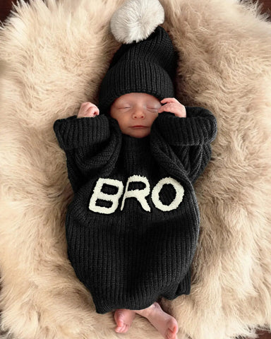 Bro Knit Sweater | Obsidian - PREORDER