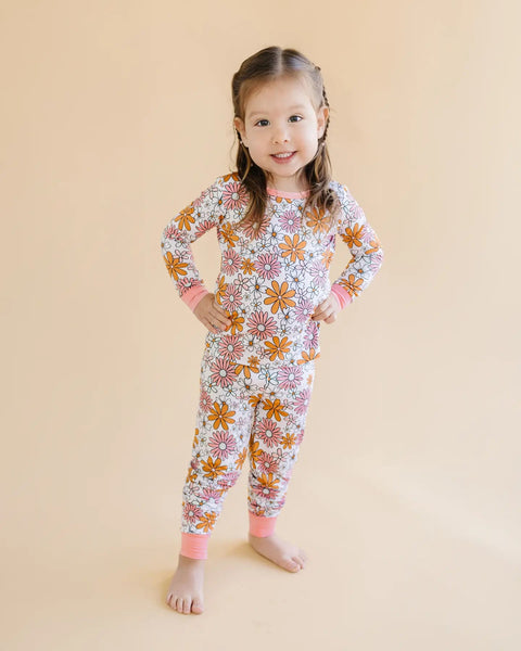 Bamboo Top & Pants Set | Retro Garden - PREORDER