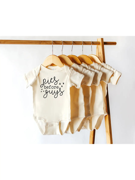 Cotton Bodysuit or Tee | Pies Before Guys - PREORDER