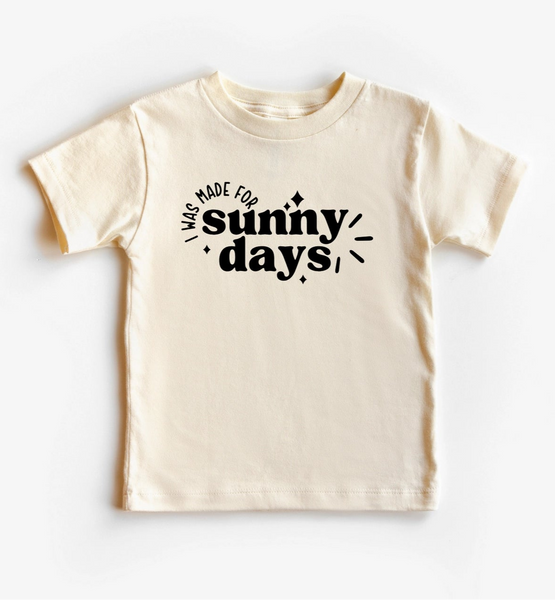 Cotton Bodysuit or Tee | Made for Sunny Days - PREORDER