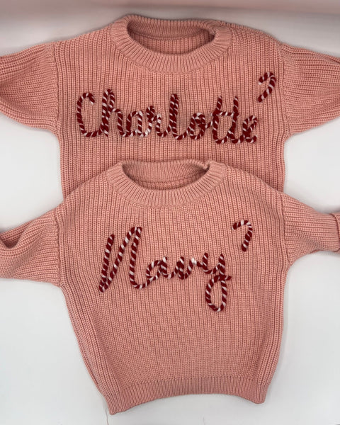 Yarn *CUSTOM* Christmas Chunky Knit Sweater | 11 Colors