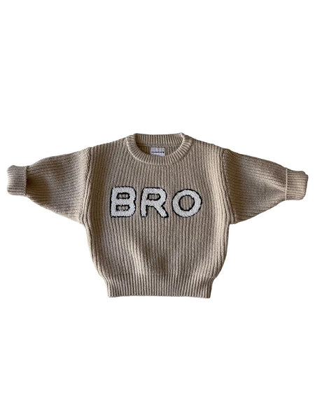 Bro Knit Sweater | Cocoa - PREORDER